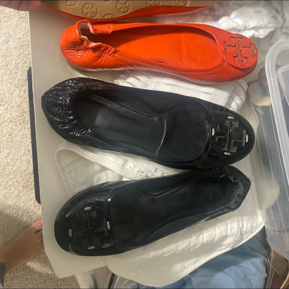 Flay Tort Burch used, but still good condition